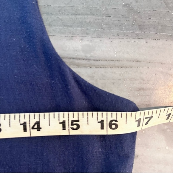 NWT Athleta Navy Blue La Palma Dress, On Fire SIZE M #210924 N0324 - Picture 9 of 12